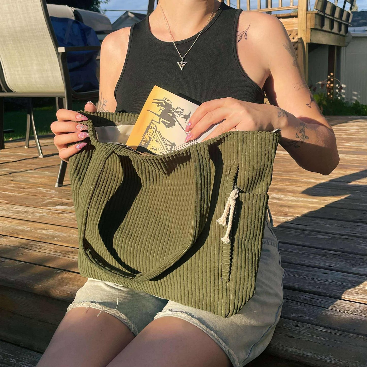 Yellow Tote Bag