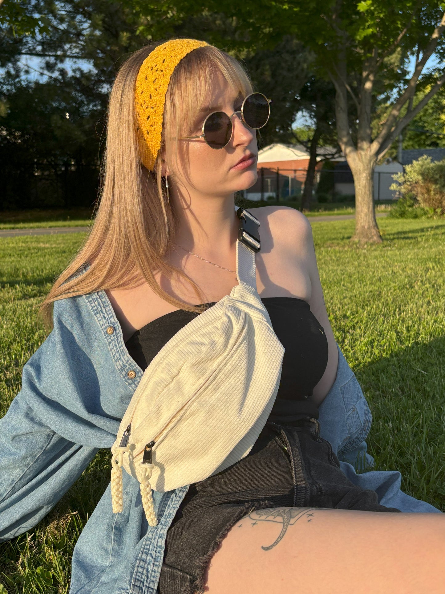 Shadow Corduroy Fanny Pack