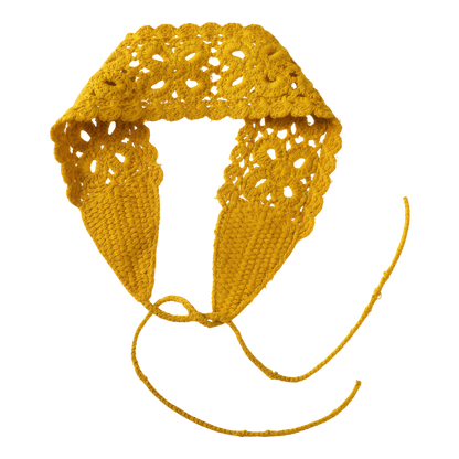 Golden Crochet Headband